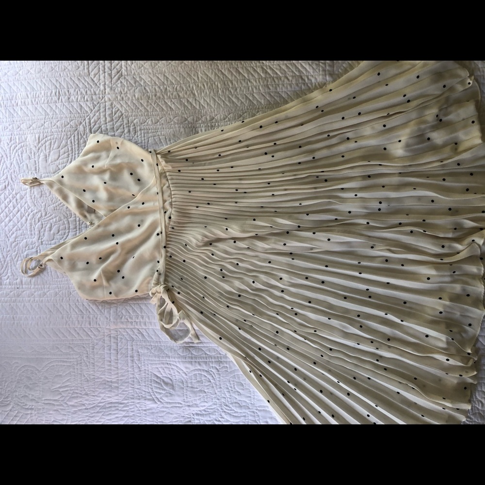 NWT LOFT Polkadot Midi Dress